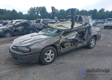 2003 Chevrolet Impala Ls из США, поврежденный, VIN 2G1WH55K339362045